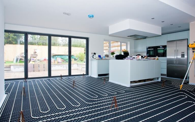 Commercial Radiant Floor heating systems